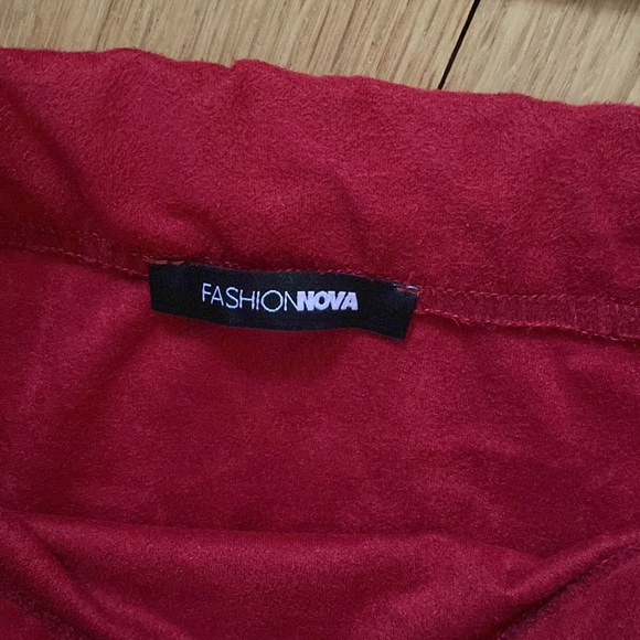 Fashion Nova Don’t Suede It Skirt Set - Picture 12 of 12